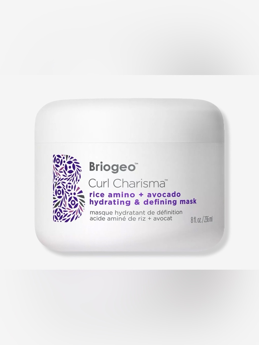 Briogeo Curl Charisma Rice Amino + Avocado
Hydrating & Defining Hair Mask